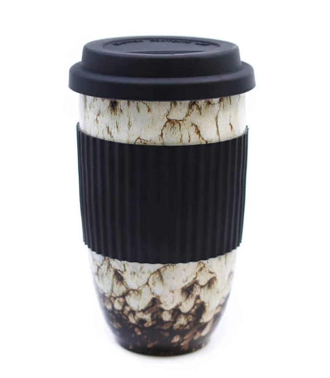 Ceramic Bird's Egg Travel Mug